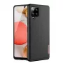 Dux Ducis Fino Samsung A42 5G zwart flip wallet case