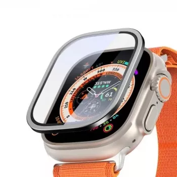 Dux Ducis Flas Apple Watch Ultra 1/2 49mm screenprotector zwart