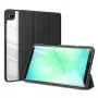 Dux Ducis Galaxy Tab A9 / A11 Toby hoes met flipstandaard zwart