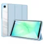 Dux Ducis Galaxy Tab A9 / A11 Toby Case met flip-standaard blauw