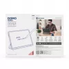 Dux Ducis Galaxy Tab A9 Plus / Tab A11 Plus Domo Series tri-fold standaard PU-leer tablet hoesje roze
