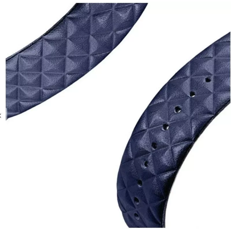 Dux Ducis echt lederen armband voor Apple Watch 38/40/41mm - Blauw