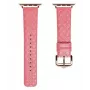 Dux Ducis echt lederen armband voor Apple Watch Series 7/6/5/4/3/2/SE (38/40/41mm) - rood