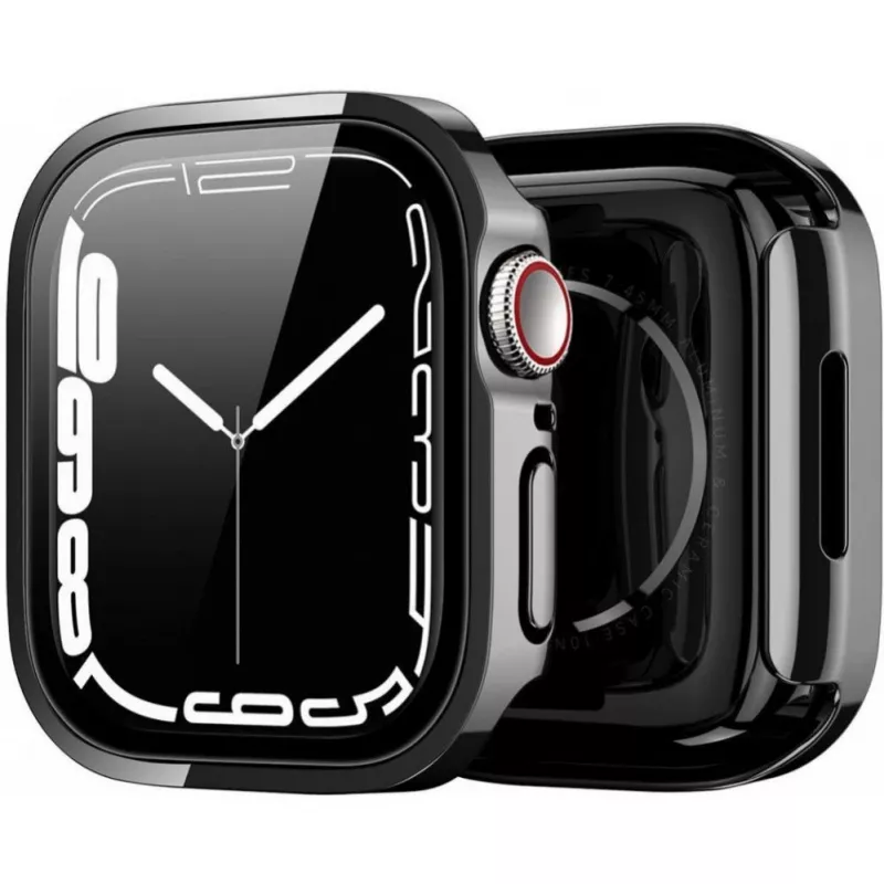 Dux Ducis Hamo Apple Watch Series 7/8/9 Hoesje (PC) 41mm Zwart