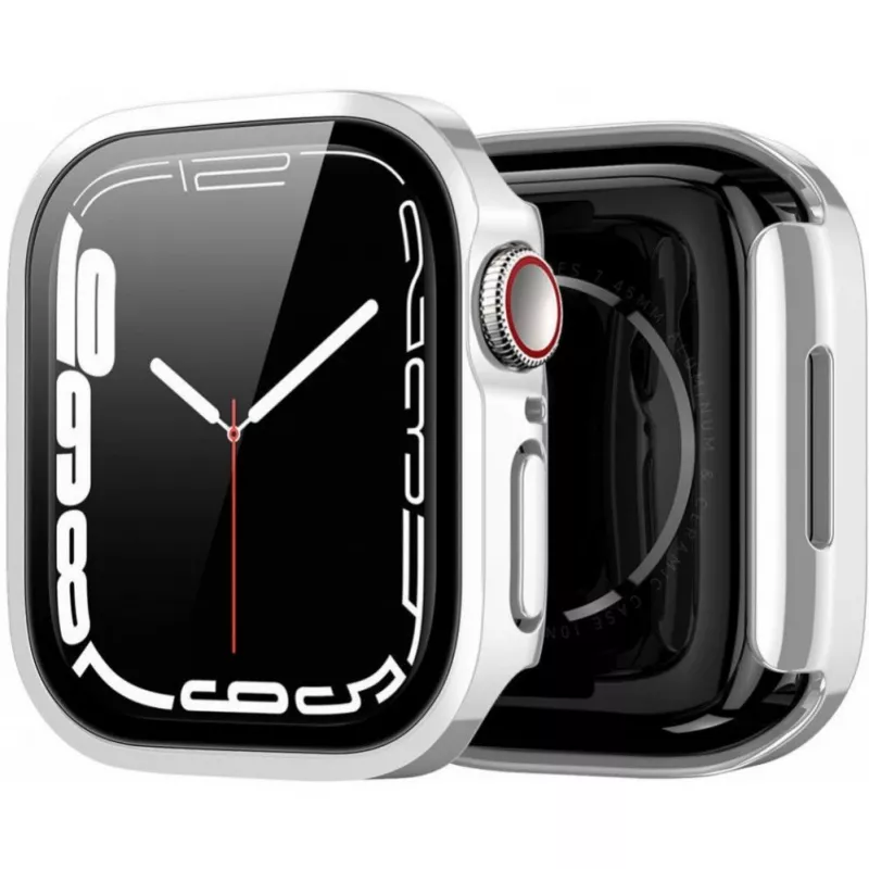 Dux Ducis Hamo Apple Watch Series 7/8/9 Case (PC) 41mm zilver