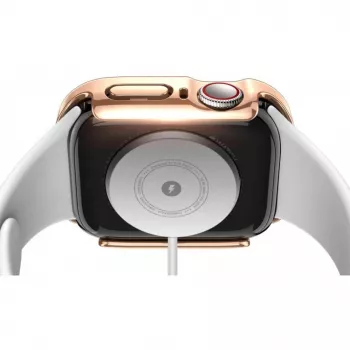 Dux Ducis Hamo Apple Watch Series 7/8/9 Hoesje (PC) 45mm Roségoud