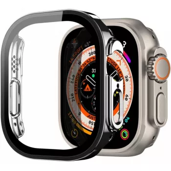 Dux Ducis Hamo Apple Watch Ultra 1/2 Hoesje (PC) 49MM Zwart