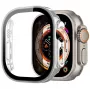 Dux Ducis Hamo Apple Watch Ultra 2/Ultra hoesje met screenprotector - 49mm zwart