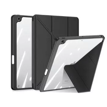 Dux Ducis Magi Case voor iPad 10.9 2022 (10e generatie) hoes met stylushouder Smart Cover standaard zwart