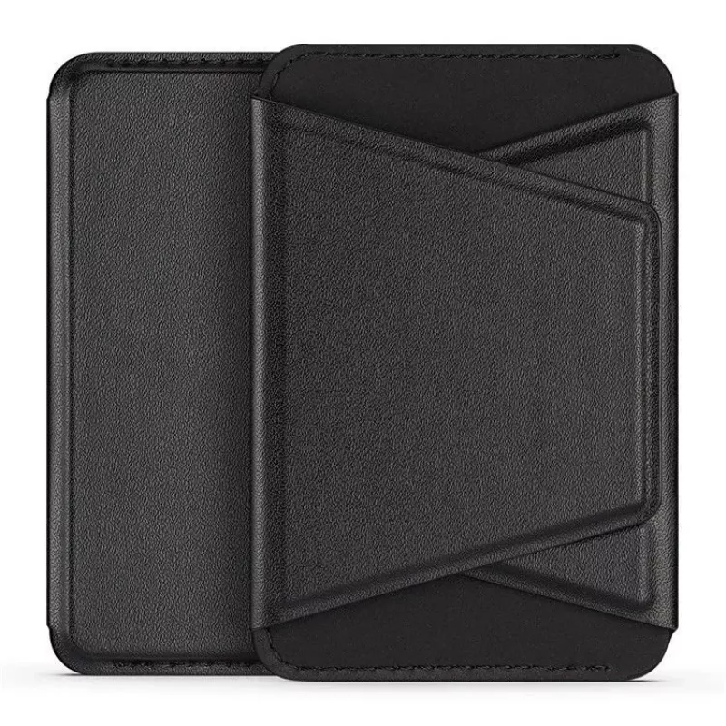 Dux Ducis Magnetic PU Leather Wallet Stand Case voor Apple iPhone 13 Pro Max - zwart