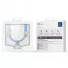 DUX DUCIS Plaz cross-body telefoonbandje lichtblauw
