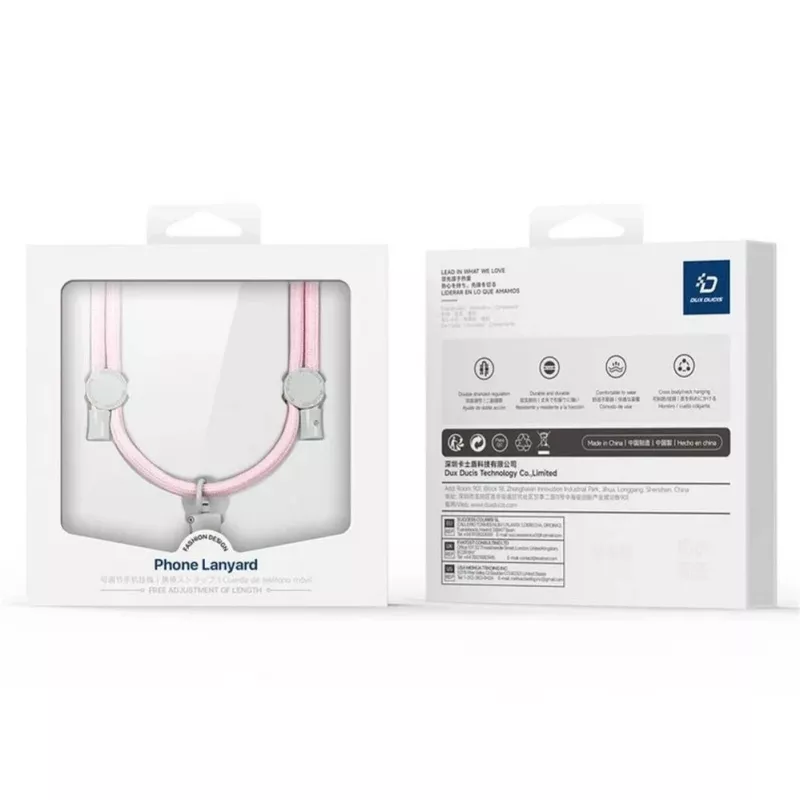 Dux Ducis Plaz cross-body telefoonbandje lichtroze
