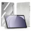 Dux Ducis Samsung Galaxy Tab A9 Plus TPU+PC+leder transparant hoesje lichtgroen