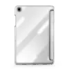 Dux Ducis Samsung Galaxy Tab A9 Plus TPU+PC+leder transparant hoesje lichtgroen
