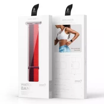 Dux Ducis silicone sportband voor Apple Watch 41/40/38mm - Rood