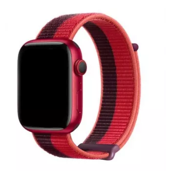 Dux Ducis silicone sportband voor Apple Watch 41/40/38mm - Rood