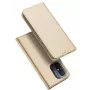 Dux Ducis Skin Pro Series Flip Card Wallet Stand Case voor Xiaomi Redmi 12C / Poco C55, goud