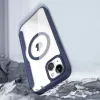 Dux Ducis Skin X Pro Magnetic Flip MagSafe Case voor Apple iPhone 15 Plus - blauw
