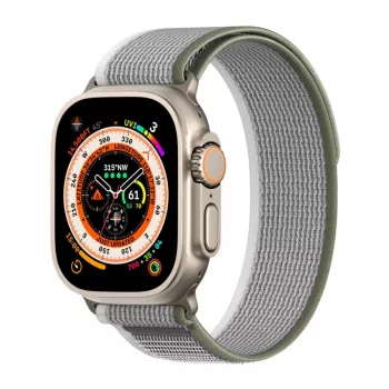 Dux Ducis sport klittenband voor Apple Watch 38/40/41/42mm groen