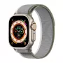 Dux Ducis sport klittenband voor Apple Watch 38/40/41/42mm groen