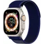 Dux Ducis Sport Velcro Strap voor Apple Watch 42/44/45/46/49mm Blauw