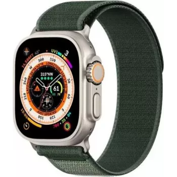 DUX DUCIS Sport klittenband voor Apple Watch 42/44/45/46/49mm groen