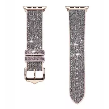 Dux Ducis armband voor Apple Watch 7/6/5/4/3/2/SE (41/40/38mm), armband, zilver