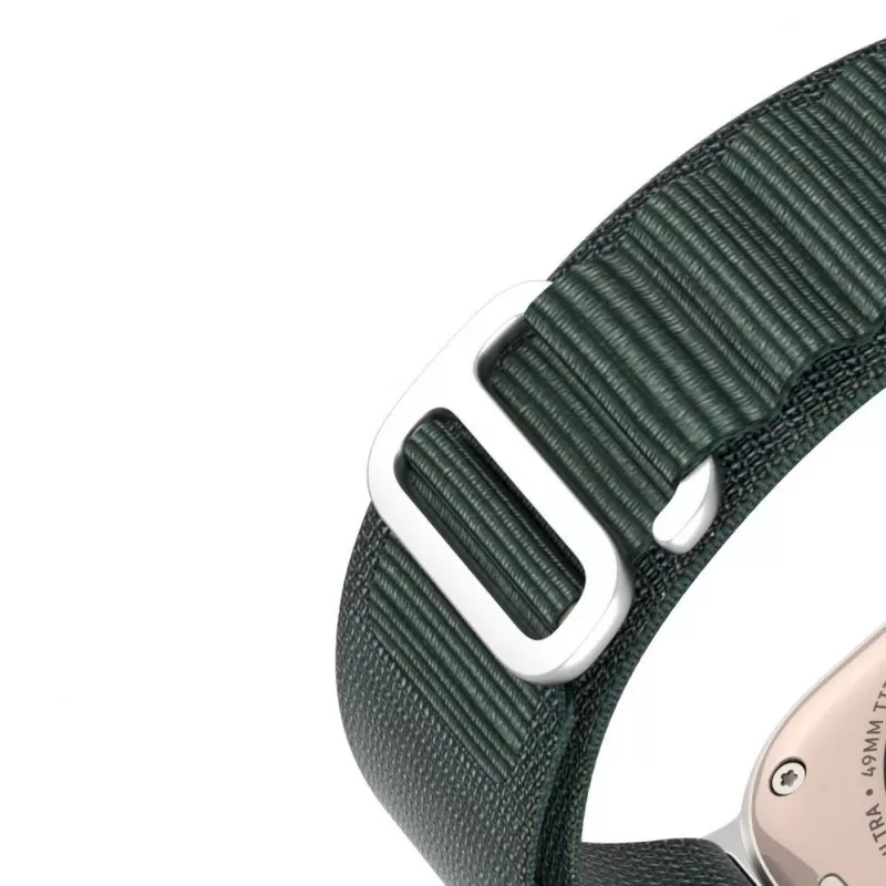 Dux Ducis Strap GS versie sportband met gesp voor Apple Watch 42/44/45/49mm - groen