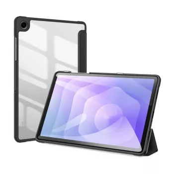 Dux Ducis Toby Case met flip-standaard voor Samsung Galaxy Tab A9 Plus / A11 Plus - zwart