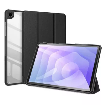 Dux Ducis Toby Case met flip-standaard voor Samsung Galaxy Tab A9 Plus / A11 Plus - zwart