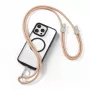 Dux Ducis universele Plaz cross-body telefoonriem - amber