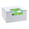 DYMO Authentic LabelWriter grote adresetiketten 36mm x 89mm transparant, 2 rollen met 130 (260 etiketten)
