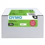 DYMO D1 labelband 9mm x 7m zwart op wit (10-pack)