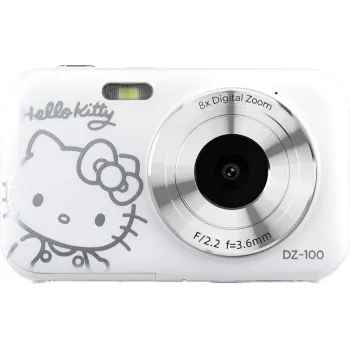 Yashica x Hello Kitty DZ-100 digitale camera, wit (YAS-DZ10HKP-WH)