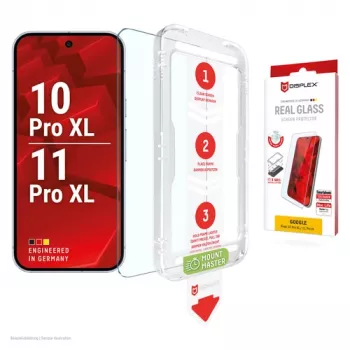 E.V.I. DISPLEX echt glas displayschermfolie voor Google Pixel 11 Pro XL
