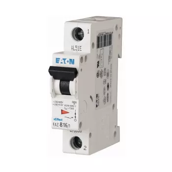 Eaton FAZ-B16/1 installatieautomaat MCB, 16 A, 1-polig, type B, 6 kA (278535)