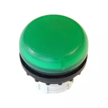 Eaton M22-L-G vlak groen signaallamp voorfront, 22,5 mm, IP66/IP67/IP69K