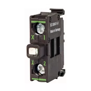 Eaton M22-LEDC230-G groen LED-lamp-element, 230 V AC, schroefaansluiting, zwart, IP66