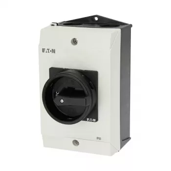 Eaton P1-25/I2/SVB-SW/HI11 3-polige hoofdschakelaar 25A Opbouwmontage Zwart/Wit