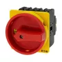 Eaton P3-63/EA/SVB hoofdschakelaar 63A 3-polig noodstop inbouw rood/geel