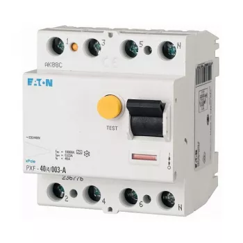 EATON PXF-63/4/003-A aardlekschakelaar (RCCB), 63 A, 4-polig, 30 mA, Type A