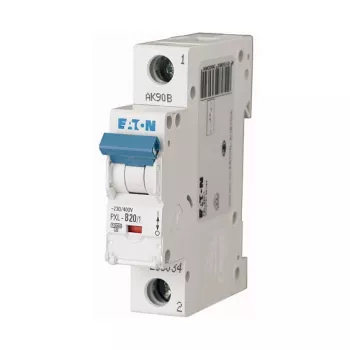 Eaton PXL-B20/1 installatieautomaat 20A 1-polig type B 10kA DIN-rail