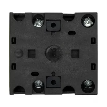 Eaton T0-1-15431/E 1-polige nokkenschakelaar 20A, 690V AC, zwart/grijs, frontbevestiging, IP65