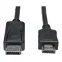 Eaton Tripp Lite P582-003 DisplayPort-naar-HDMI-adapterkabel, 0,91 m, 1080p, zwart