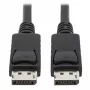 EATON Tripp Lite Series DisplayPort-kabel met vergrendelbare stekkers, 4K 60 Hz (M/M), zwart, 10 ft. (3,05 m)