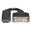 EATON Tripp Lite Series DisplayPort-naar-DVI-I-adapterkabel (M/F), 15,2 cm (6 inch)