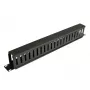 Eaton Tripp Lite Series rack behuizing horizontale kabelmanager (Finger Duct) 1URM - zwart - 1U - 19 inch