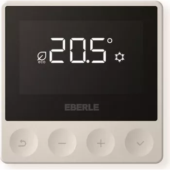 Eberle ATR 4500 opbouw ruimtethermostaat 5-30°C wit RAL9016 567195457600