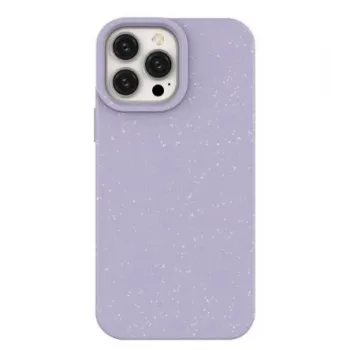 ECO Apple iPhone 13 Pro Max siliconenhoesje telefoonhoesje Case paars