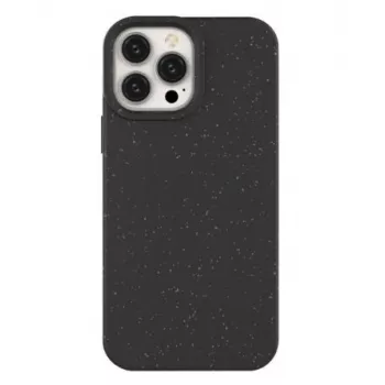 Eco Apple iPhone 14 Pro siliconen afbreekbaar hoesje zwart